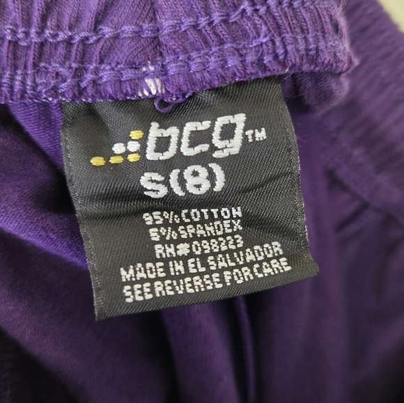 BCG Drawstring Short Purple S (8) - Picture 5 of 6